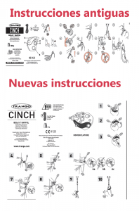 Instrucciones nuevas cinch