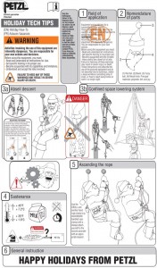 Consejos petzl papa noel Santa claus