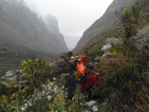 Rescate Cerro Parón - la Esfinge