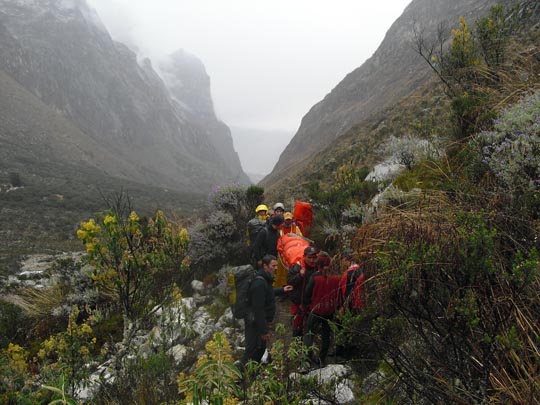 Rescate Cerro Parón