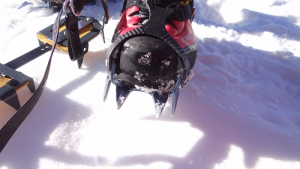 Puntera de bota en crampón