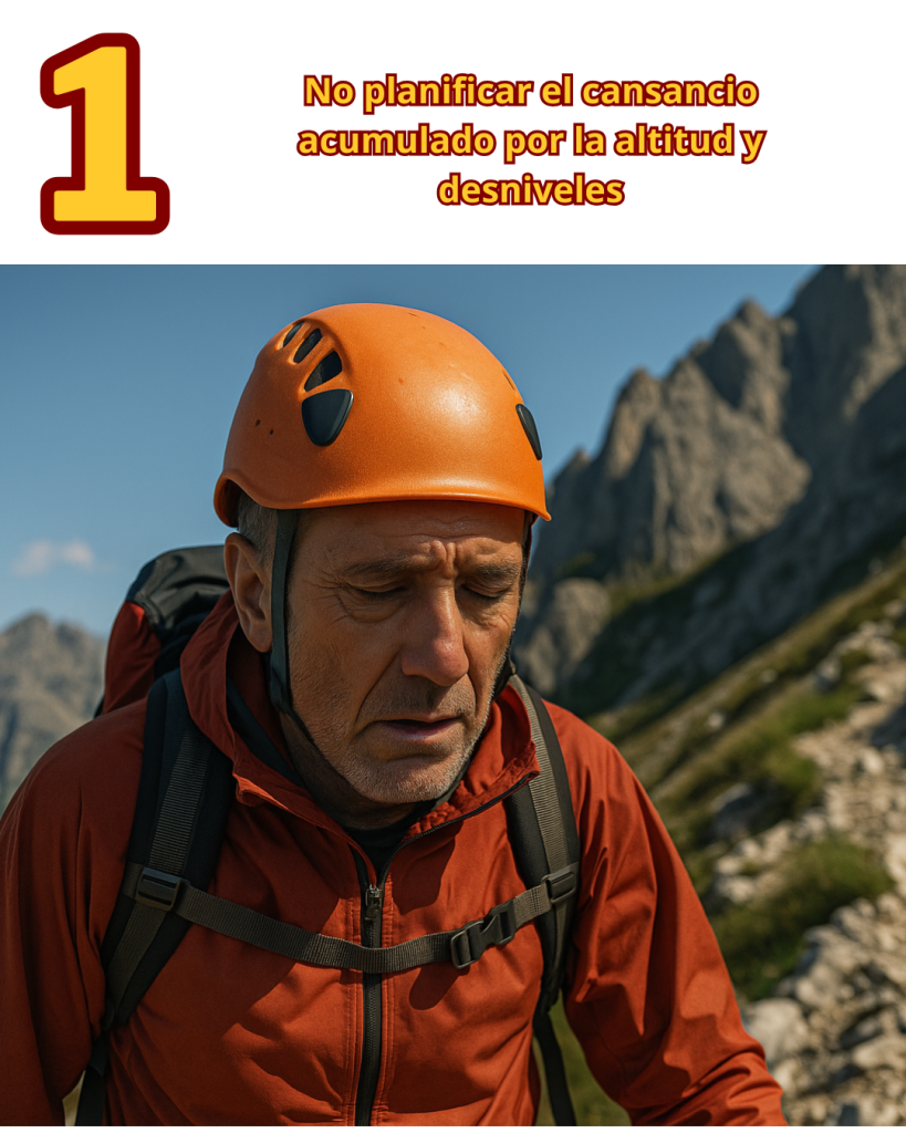 7 errores en alta montaña estival
