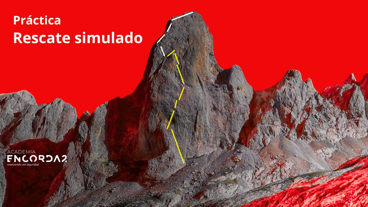 Práctica rescate simulado Urriellu